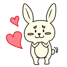 Frequently used rabbit sticker #7463139