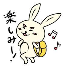 Frequently used rabbit sticker #7463141