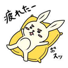 Frequently used rabbit sticker #7463148