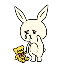 Frequently used rabbit sticker #7463159