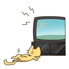 Animals waiting for a reply sticker #7463198