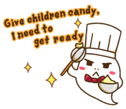 Halloween(English) sticker #7463581