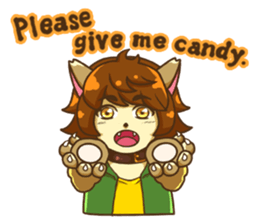 Halloween(English) sticker #7463583