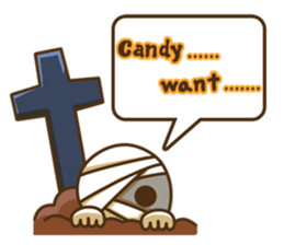 Halloween(English) sticker #7463587