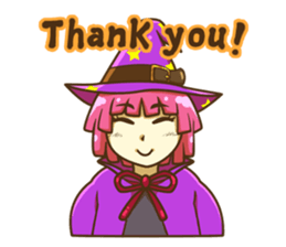 Halloween(English) sticker #7463594