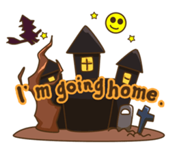 Halloween(English) sticker #7463609