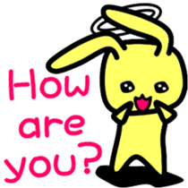 Angel rabbit[English Version] sticker #7463694