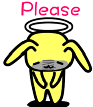 Angel rabbit[English Version] sticker #7463696