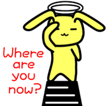 Angel rabbit[English Version] sticker #7463697