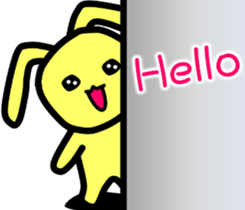 Angel rabbit[English Version] sticker #7463698