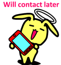 Angel rabbit[English Version] sticker #7463699