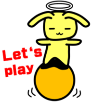 Angel rabbit[English Version] sticker #7463700