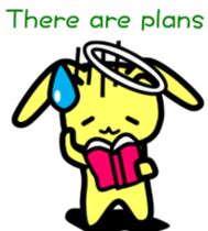 Angel rabbit[English Version] sticker #7463703