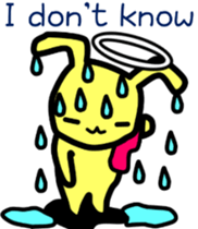 Angel rabbit[English Version] sticker #7463706