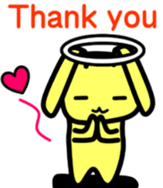 Angel rabbit[English Version] sticker #7463711