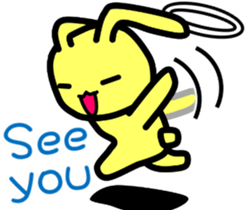 Angel rabbit[English Version] sticker #7463730
