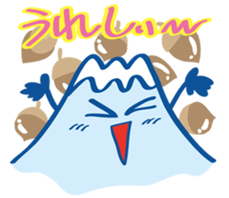 Four seasons of Fujiyama Boy (autumn) sticker #7463939