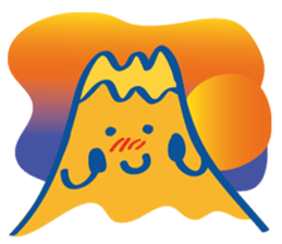 Four seasons of Fujiyama Boy (autumn) sticker #7463949