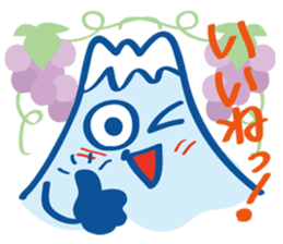 Four seasons of Fujiyama Boy (autumn) sticker #7463951