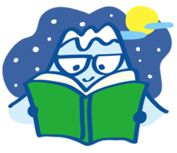 Four seasons of Fujiyama Boy (autumn) sticker #7463956