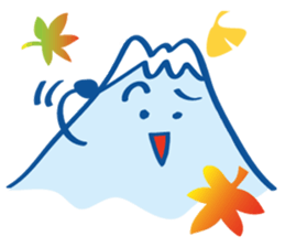 Four seasons of Fujiyama Boy (autumn) sticker #7463960