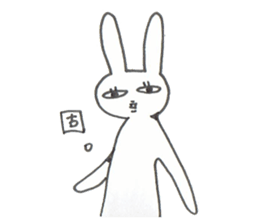 pet peeve rabbit 2 sticker #7464052