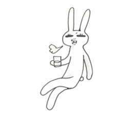 pet peeve rabbit 2 sticker #7464053