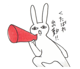 pet peeve rabbit 2 sticker #7464057