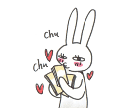 pet peeve rabbit 2 sticker #7464059