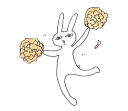 pet peeve rabbit 2 sticker #7464064