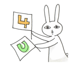 pet peeve rabbit 2 sticker #7464071