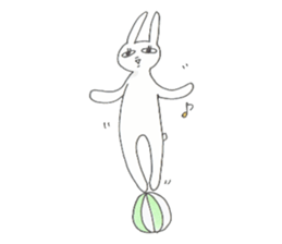 pet peeve rabbit 2 sticker #7464076