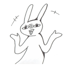 pet peeve rabbit 2 sticker #7464077