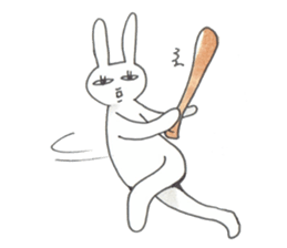 pet peeve rabbit 2 sticker #7464089