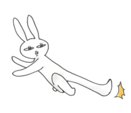 pet peeve rabbit 2 sticker #7464090