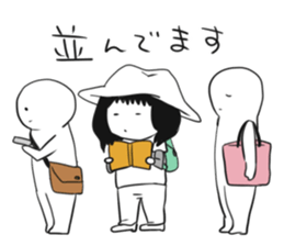 Geek woman of fun sticker sticker #7464380