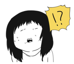 Geek woman of fun sticker sticker #7464382