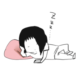 Geek woman of fun sticker sticker #7464387