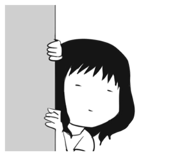 Geek woman of fun sticker sticker #7464407