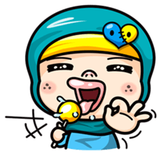 Som O Color full hijab girl sticker #7464533