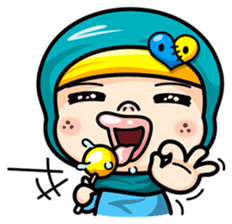 Som O Color full hijab girl sticker #7464533