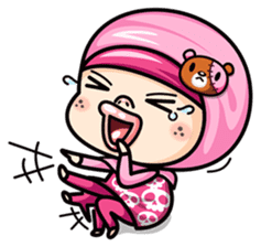 Som O Color full hijab girl sticker #7464534