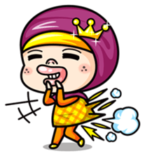 Som O Color full hijab girl sticker #7464535