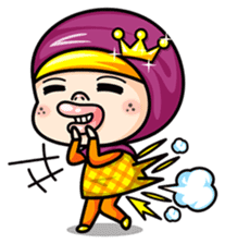 Som O Color full hijab girl sticker #7464535