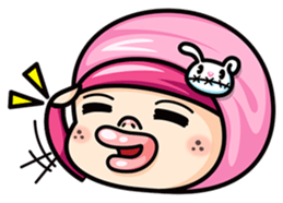 Som O Color full hijab girl sticker #7464538