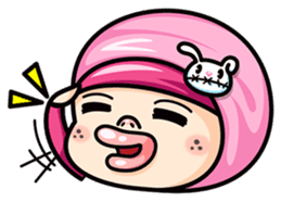 Som O Color full hijab girl sticker #7464538