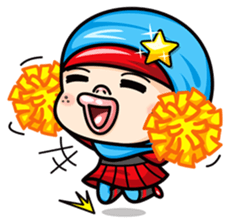 Som O Color full hijab girl sticker #7464545