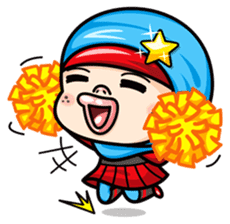 Som O Color full hijab girl sticker #7464545