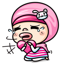 Som O Color full hijab girl sticker #7464556