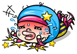 Som O Color full hijab girl sticker #7464569